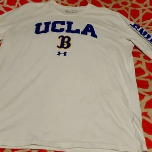 Under Armor XL White UCLA Long sleeve T-shirt